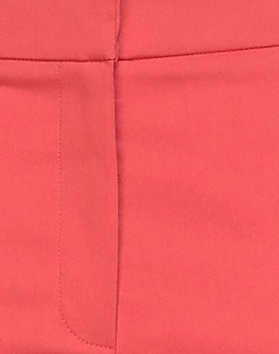 Shop True Royal Woman Pants Coral Size 6 Cotton, Elastane In Red