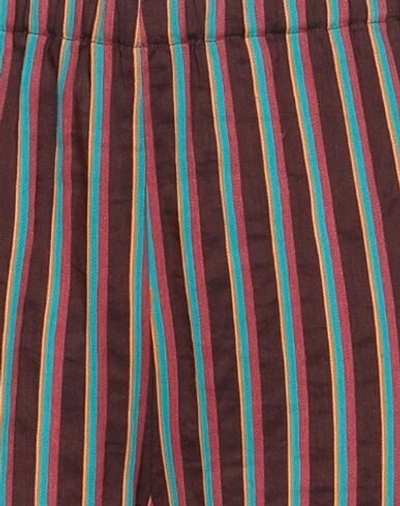 Shop Aspesi Woman Pants Cocoa Size 4 Linen, Viscose In Brown