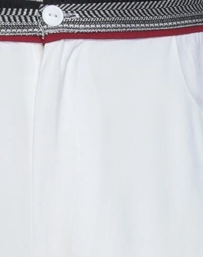 Shop Lotus Eaters Woman Shorts & Bermuda Shorts White Size M Viscose