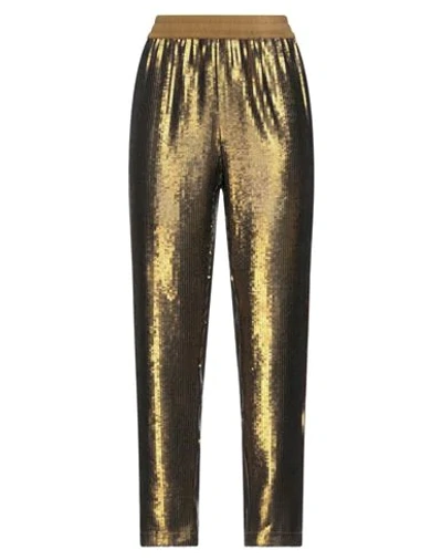 Shop Maison Scotch Casual Pants In Bronze