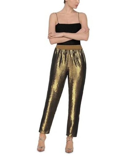 Shop Maison Scotch Casual Pants In Bronze