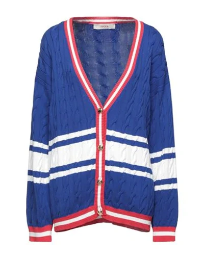 Shop Jucca Cardigans In Blue