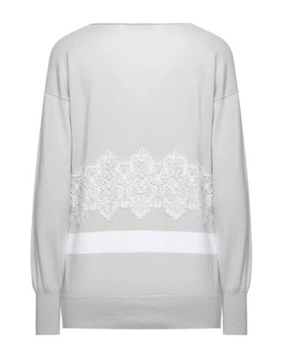 Shop Fabiana Filippi Woman Sweater Light Grey Size 4 Cashmere, Silk, Nylon