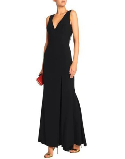 Shop Elie Tahari Long Dresses In Black