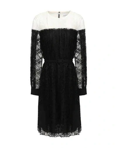 Shop Mikael Aghal Woman Midi Dress Black Size 6 Polyester