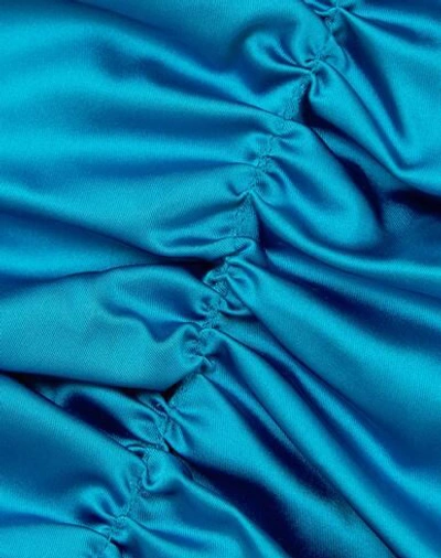 Shop Georgia Alice Woman Mini Dress Azure Size 6 Acetate, Lycra In Blue