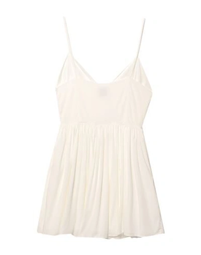 Shop 5rue Woman Mini Dress White Size M Polyester, Lycra