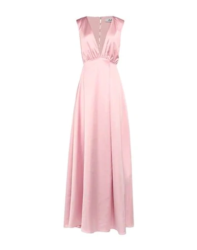 Shop Jijil Woman Maxi Dress Pink Size 6 Polyester, Elastane