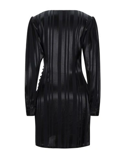 Shop Anine Bing Short Dresses In Black