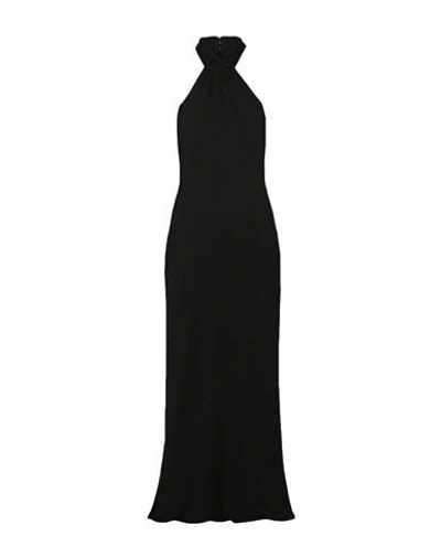 Shop Brandon Maxwell Woman Maxi Dress Black Size 12 Rayon