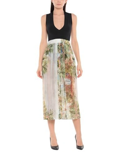 Altea Midi Skirts In Light Green