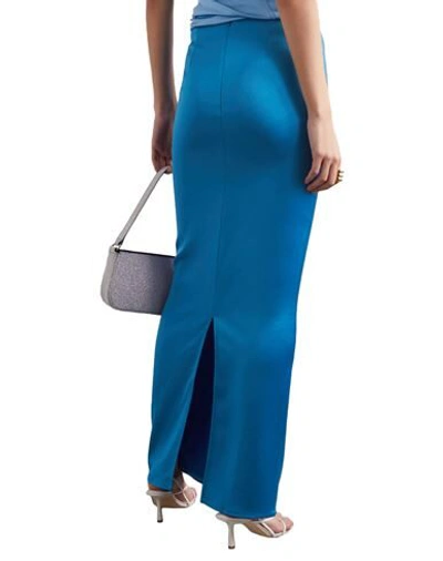 Shop Georgia Alice Woman Maxi Skirt Blue Size 6 Triacetate, Polyester
