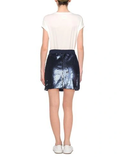 Shop Daniele Fiesoli Mini Skirts In Dark Blue