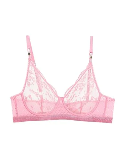 Shop Stella Mccartney Bras In Salmon Pink