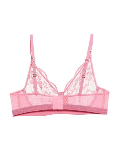 Shop Stella Mccartney Bras In Salmon Pink