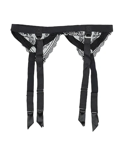 Shop Chantal Thomass Garter Belts In Black