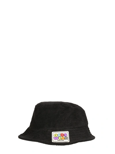 Shop Gcds Bucket Hat In Nero