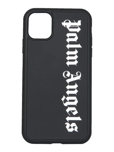 Shop Palm Angels Iphone 11 Cover In Nero