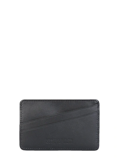 Shop Marcelo Burlon County Of Milan Wings Card Holder In Nero