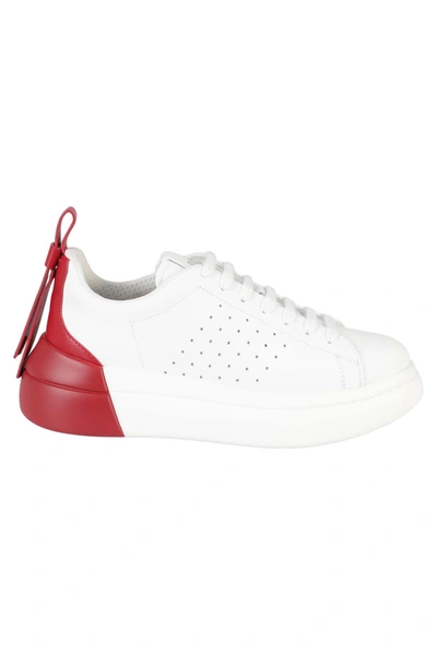Shop Red Valentino Sneakers In Im Bianco Frangola