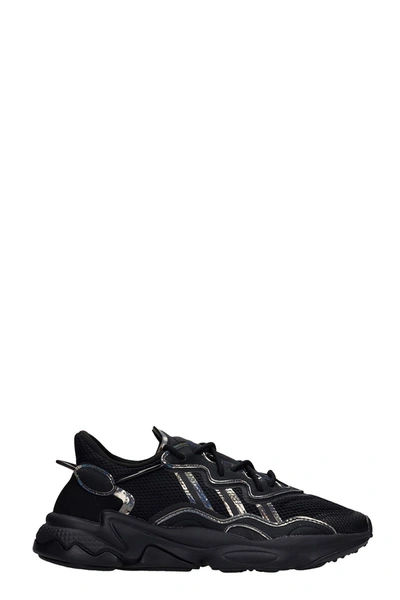 Shop Adidas Originals Ozweego Sneakers In Black Synthetic Fibers