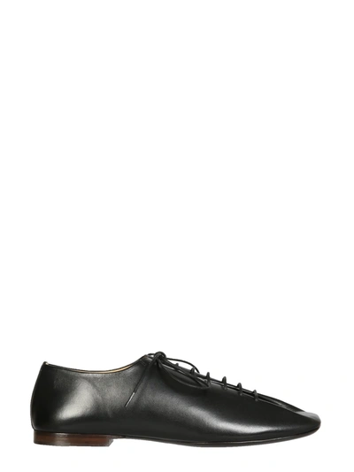 Shop Lemaire Derrby Shoes In Nero