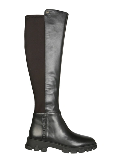 Shop Michael Michael Kors High Ridley Boots In Nero