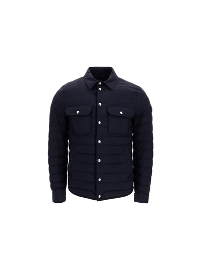 Shop Moncler Mirmande Jacket In Blue