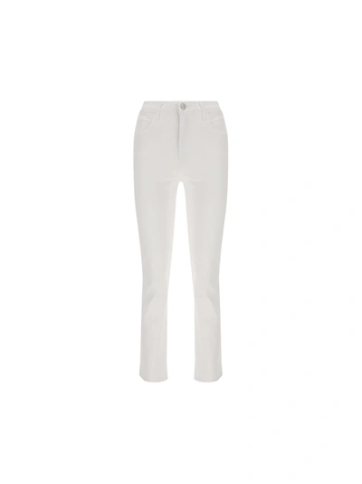 Shop J Brand Alma Jeans In Off White