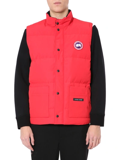 Shop Canada Goose Freestyle Down Vest In Rosso