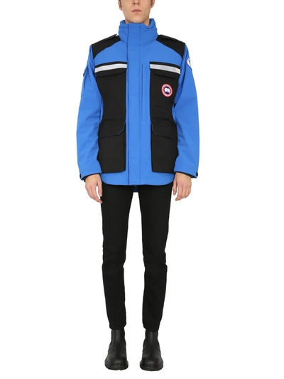 Shop Canada Goose Photojournalist Jacket In Blu