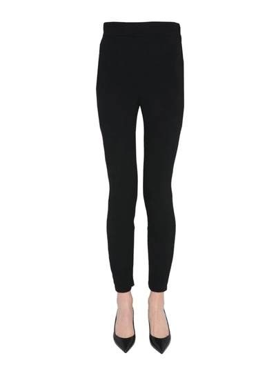 Shop Dolce & Gabbana High Waist Pants In Nero