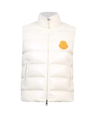 Shop Moncler Genius Park Gilet In Yellow