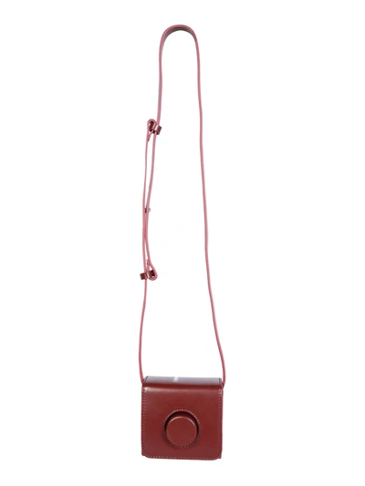 Shop Lemaire Mini Room Bag In Rosso