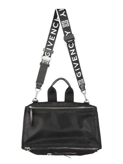 Shop Givenchy Pandora Messenger Bag In Nero