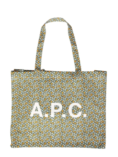 Shop Apc Diane Tote Bag In Verde