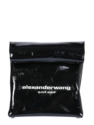 Shop Alexander Wang Lunch Bag Clutch In Nero