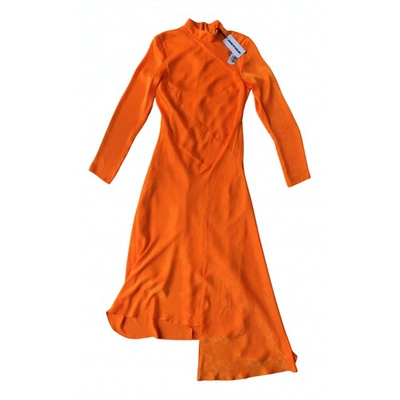 Pre-owned House Of Holland Orange Dress