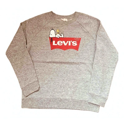 Pre-owned Levi's Grey Cotton  Top