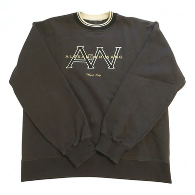 Pre-owned Alexander Wang Black Cotton Knitwear & Sweatshirts