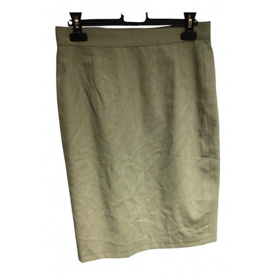 Pre-owned Marella Beige Wool Skirt