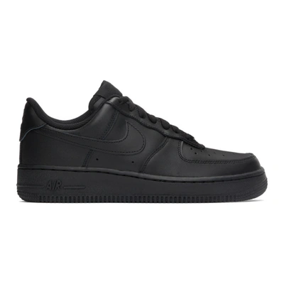 Shop Nike Black Air Force 1 '07 Sneakers