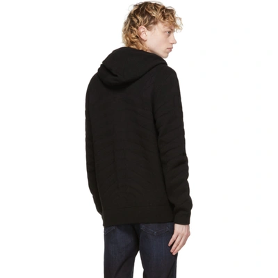 Shop Diesel Black K-alaman Zip-up Hoodie In 9xx Black