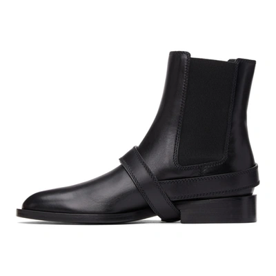 Shop Givenchy Black Eden Chelsea Boots In 001-black