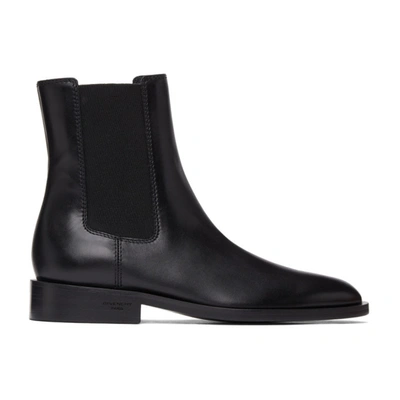 Shop Givenchy Black Eden Chelsea Boots In 001-black