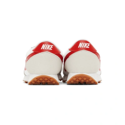 Shop Nike White & Red Daybreak Sneakers In 103 Summit