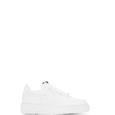 Shop Nike White Air Force 1 Pixel Sneakers In 100 White