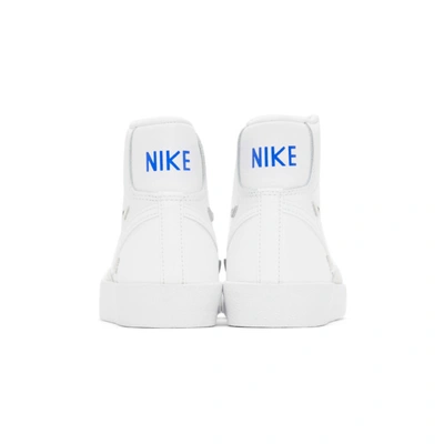 Shop Nike White Blazer Mid '77 Se Sneakers In 100 White