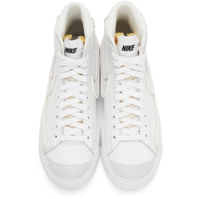 Shop Nike White Blazer Mid '77 Infinite Sneakers In 101 Summit
