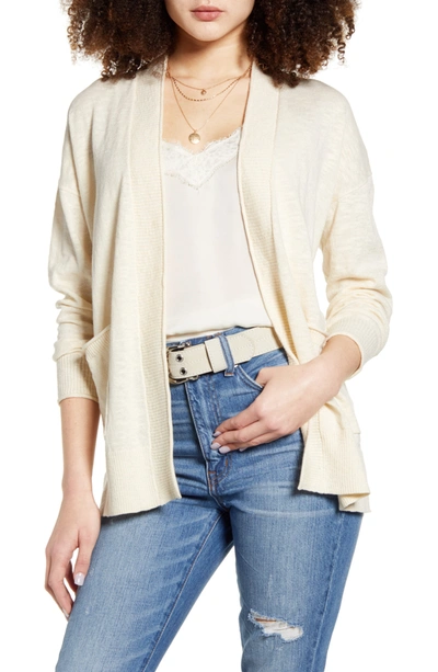 Shop Madewell Bradley Cardigan Sweater In Antique Cream